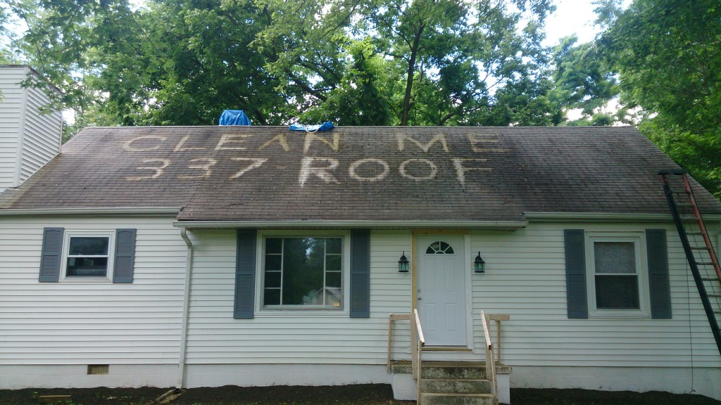 Central Ohio Roof Cleaning includes the best process, longest warranty, free gutter cleaning